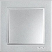 EUROLAMP 152-10401 ΔΙΑΚΟΠΤΗΣ ΑΠΛΟΣ ΚΟΥΜΠΩΤΟΣ ΑΣΗΜΙ