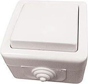 EUROLAMP EUROLAMP 147-12210 ΔΙΑΚΟΠΤΗΣ ΕΞΩΤΕΡΙΚΟΣ ΑΠΛΟΣ ΛΕΥΚΟΣ ΙΡ54