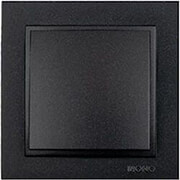 EUROLAMP 152-10306 ΔΙΑΚΟΠΤΗΣ ΜΕΣΑΙΟΣ A/R ΜΑΥΡΟΣ