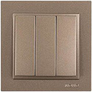 EUROLAMP EUROLAMP 152-10508 ΔΙΑΚΟΠΤΗΣ ΤΡΙΠΛΟΣ ΑΠΛΟΣ LIGHT FUME