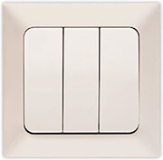 EUROLAMP EUROLAMP 152-12103 ΔΙΑΚΟΠΤΗΣ ΤΡΙΠΛΟΣ ΜΠΕΖ