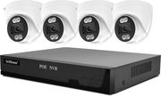 SRICAM SRIHOME NVS005 4-CHANNELS NVR + 4 DOME POE 5MP POE030B WATERPROOF CAMERAS