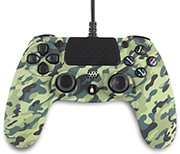 SPARTAN GEAR SPARTAN GEAR - HOPLITE WIRED CONTROLLER PC/PS4 GREEN CAMO)