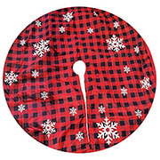 XMASFEST ΠΟΔΙΑ ΔΕΝΤΡΟΥ ΚΟΚΚΙΝΗ ΚΑΡΩ Φ120CM