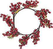 ΣΤΕΦΑΝΙ ΜΕ ΓΚΙ Φ45 45CM