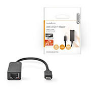 NEDIS CCGP64960WT02 USB NETWORK ADAPTER 0.2M BLACK