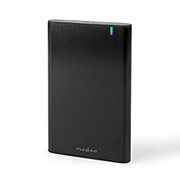 NEDIS NEDIS HDDE25410BK HARD DISK ENCLOSURE 2,5'' USB 3.1 GEN 1 ALUMINIUM