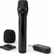 NEDIS MPWL200BK WIRELESS MICROPHONE 20 CHANNELS 1 MICROPHONE 10 HOURS OPERATING TIME RECEIVER