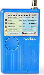NEDIS NWCTM100BU LAN CABLE TESTER