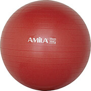 AMILA ΜΠΑΛΑ ΓΥΜΝΑΣΤΙΚΗΣ AMILA GYMBALL 55CM ΚΟΚΚΙΝΗ