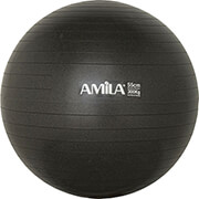 ΜΠΑΛΑ ΓΥΜΝΑΣΤΙΚΗΣ AMILA GYMBALL 55CM ΜΑΥΡΗ