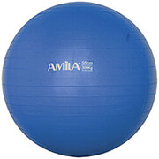 AMILA ΜΠΑΛΑ ΓΥΜΝΑΣΤΙΚΗΣ AMILA GYMBALL 65CM ΜΠΛΕ ΜΕ ΒΑΡΟΣ ΣΤΗΝ ΒΑΣΗ