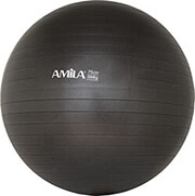 ΜΠΑΛΑ ΓΥΜΝΑΣΤΙΚΗΣ AMILA GYMBALL 75CM ΜΑΥΡΗ φωτογραφία