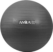 ΜΠΑΛΑ ΓΥΜΝΑΣΤΙΚΗΣ AMILA GYMBALL 65CM ΜΑΥΡΗ BULK