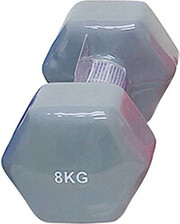 AMILA VINYL DUMBBELL 8KG 44122