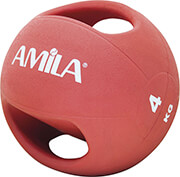 AMILA DUAL HANDLE MEDICINE BALL 4KG 84677
