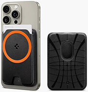 SPIGEN SPIGEN VALENTINUS MAGSAFE WALLET 3 CARD BLACK