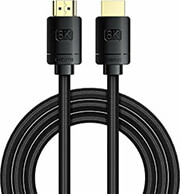 BASEUS CABLE HDMI 2.1 8K/60HZ HDR 48GBPS 2M BLACK