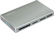 LOGILINK LOGILINK CR0048 USB 3.2 5 IN 1 CARD READER, ALUMINIUM, SILVER