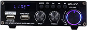 BLITZWOLF BLITZWOLF AS-22 AUDIO AMPLIFIER 45W BLUETOOTH 5.0 USB + REMOTE CONTROL BLACK