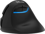 DELUX DELUX M618MINI DB WIRELESS VERTICAL MOUSE BLACK