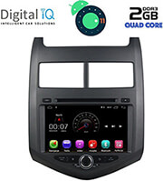 DIGITAL IQ DIGITAL IQ X323M_GPS (8'' DVD) MULTIMEDIA OEM CHEVROLET AVEO MOD. 2011-2014