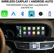DIGITAL IQ DIGITAL IQ BZ245 CPAA (CARPLAY/ANDROID AUTOBOX FOR MERCEDES S CLASS W221 MOD.2008-2010 WITH NTG 4.0)