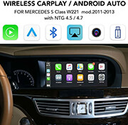 DIGITAL IQ DIQ BZ 243 CPAA (CARPLAY / ANDROID AUTOBOX FOR MERCEDES S CLASS W221 MOD.2011-2013 WITH NTG 4.5/4.7)