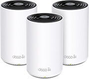 TP-LINK DECO XE75 PRO(3-PACK) AX5400 WHOLE-HOME TRI-BAND MESH WI-FI 6E SYSTEM