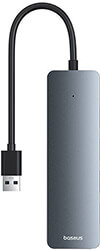 BASEUS ULTRAJOY SERIES 4X USB 3.0 HUB LITE 15CM SPACE GREY