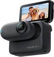 INSTA360 INSTA360 GO 3 BLACK(64GB) - POCKET SIZED ACTION CAMERA, WATERPROOF-4M, 2.7K, 35G, FLOW STABILIZATIΟ