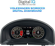 DIGITAL IQ DIGITAL IQ DDD 736_IC (12.5'') VW SCIROCCO MOD. 2008-2017 DIGITAL DASHBOARD