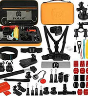 PULUZ PULUZ ACCESSORIES ULTIMATE COMBO KITS FOR SPORTS CAMERAS PKT26 53 IN 1