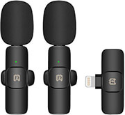 PULUZ PULUZ WIRELESS MICROPHONE PU3150B LAVALIER TYPE WIRELESS MICROPHONE PU3151B LAVALIER TYPE LIGHTNING