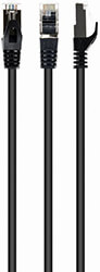 CABLEXPERT S/FTP CAT. 6A LSZH PATCH CORD BLACK 2 M
