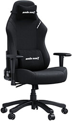 ANDA SEAT GAMING CHAIR LUNA ΥΦΑΣΜΑΤΙΝΗ ΜΕ ΡΥΘΜΙΣΕΙΣ LARGE ΜΑΥΡΗ