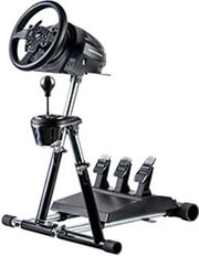 WHEEL STAND PRO DELUXE V2 (BLACK FOR THRUSTMASTER T300RS/TX/T150/TMX + RGS + GTS)