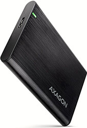 AXAGON AXAGON ΕΕ25-Α6Μ USΒ3.0 - SΑΤΑ 6G 2.5'' ΕΧΤΕRΝΑL SCRΕWLΕSS ΑLU RΑW ΒΟΧ ΒLΑCΚ