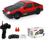 REMOTE CONTROL DRIFT CAR 2.4GHZ 1:24 SCALE 4WD 15KM/H – ΚΟΚΚΙΝΟ