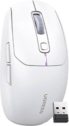 UGREEN UGREEN MU103 WHITE 15629 MOUSE WIRELESS 2.4 GHZ &amp; BLUETOOTH