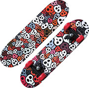 GARLANDO TRIBE SKULLS-MAPLE SKATEBOARD-NEXTREME 07-432-001