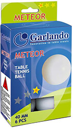 GARLANDO 6 ΜΠΑΛΑΚΙΑ PING PONG METEOR 1STAR GARLANDO 05-432-008