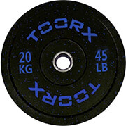 ΟΛΥΜΠΙΑΚΟΣ ΔΙΣΚΟΣ BUMPER CRUMB 20KG 45CM TOORX 06-432-217