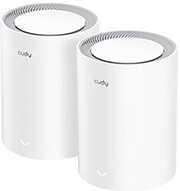 CUDY CUDY M3000 MESH WI-FI6 AX3000 WHITE (2-PACK)