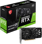 MSI VGA MSI GEFORCE RTX 3050 VENTUS 2X 6G OC NVIDIA 6 GB GDDR6 RETAIL