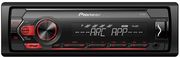 PIONEER MVH-S120UI USB AUX-IN 1DIN ANDROID MEDIA ACCESS DETACHABLE PANEL RED