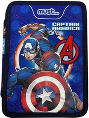 MUST ΣΧΟΛΙΚΗ ΚΑΣΕΤΙΝΑ ΔΙΠΛΗ ΓΕΜΑΤΗ AVENGERS CAPTAIN AMERICA MUST