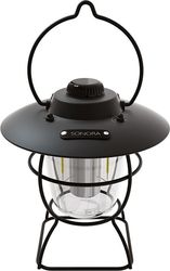 SONORA LILY BLACK ΕΠΑΝΑΦΟΡΤΙΖΟΜΕΝΟ ΦΑΝΑΡΑΚΙ LED ΕΞΩΤΕΡΙΚΟΥ ΧΏΡΟΥ 3.2W