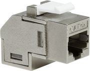 LOGILINK LOGILINK NK4025 CAT.6A KEYSTONE JACK STP 14.5MM ANGLED METAL HOUSING