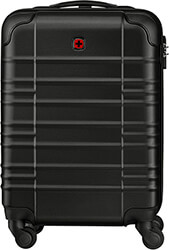 WENGER ΒΑΛΙΤΣΑ ΚΑΜΠΙΝΑΣ WENGER AMPLAR HARDSIDE CARRY ON BLACK